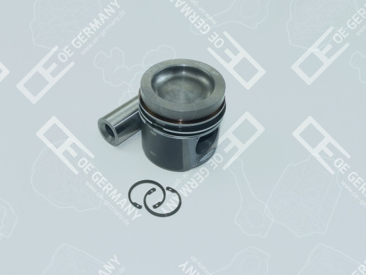 Piston with rings and pin - 010320900001 OE Germany - 9060304017, 9060305217, 9060305617